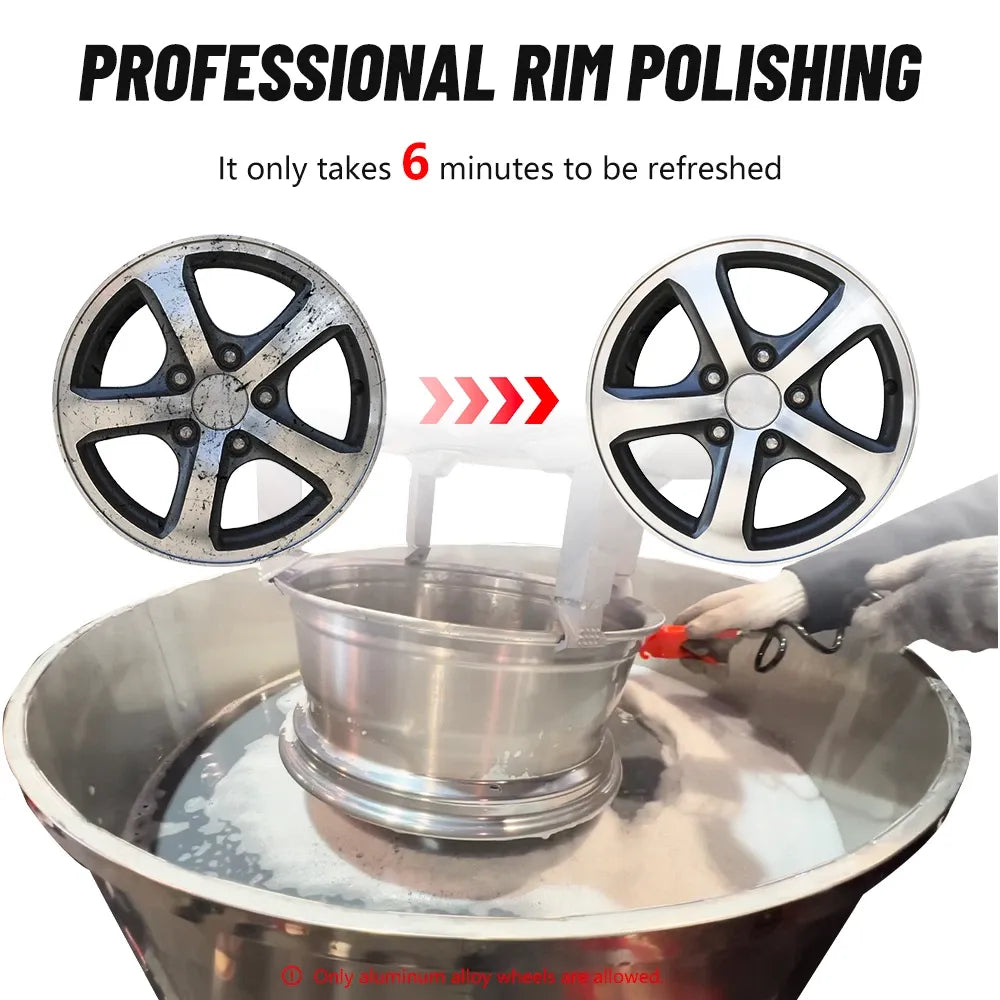 Katool RPM-80 Rim Polishing and Grinding Machine for Rust Removal and Repair