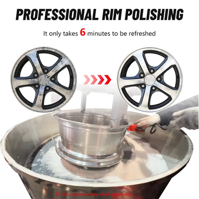Katool RPM-80 Rim Polishing and Grinding Machine for Rust Removal and Repair