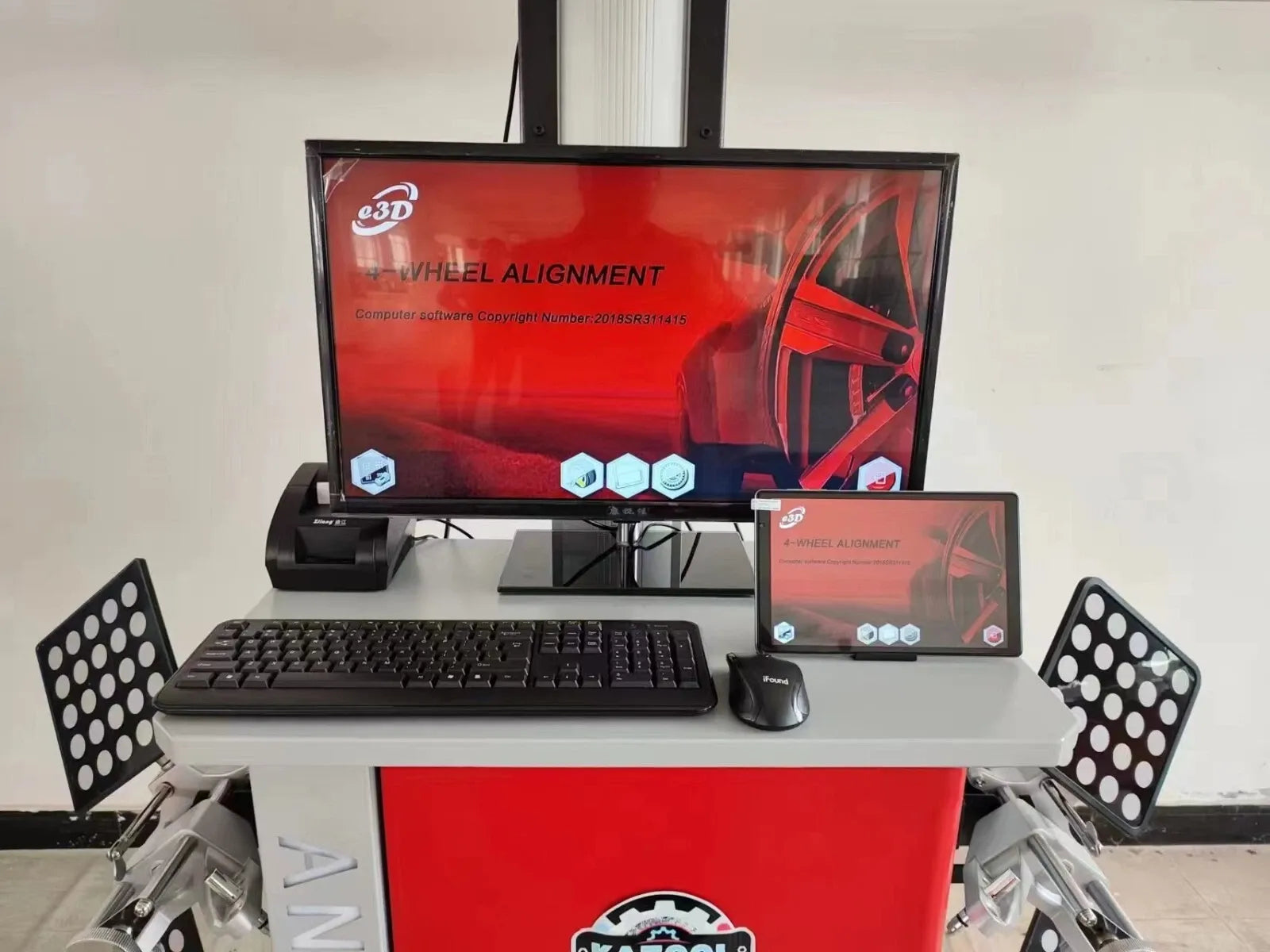Katool AV6 Pro 3D Wheel Aligner for 2-Post and Scissor Lifts