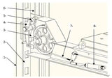 Katool KT-4H150 15,000 lb 4-Post Alignment Lift with Rolling Jack Included