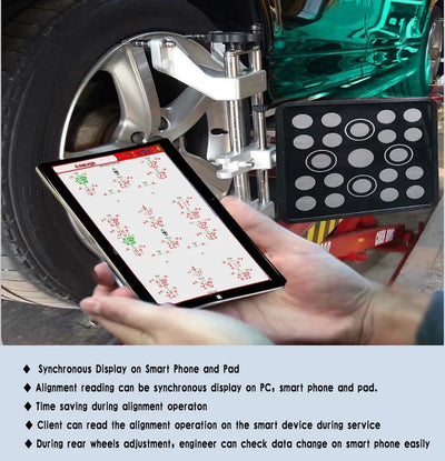 Katool AV6 Pro 3D Wheel Aligner for 2-Post and Scissor Lifts
