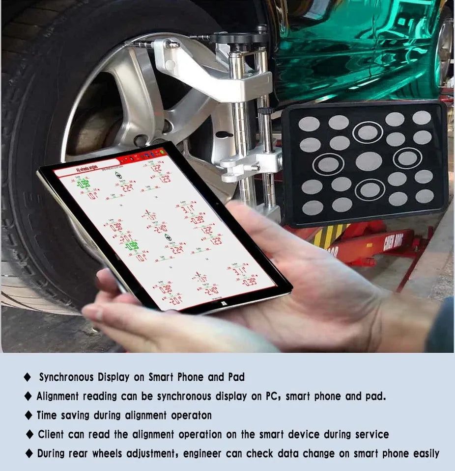 Katool AV6 Pro 3D Wheel Aligner for 2-Post and Scissor Lifts