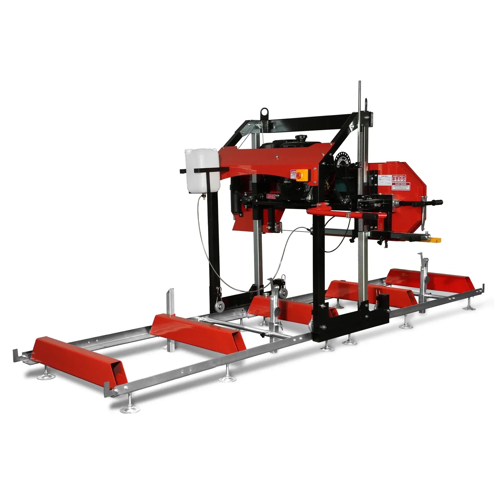 MechMaxx 32" Portable Sawmill with KOHLER CH440 429cc Engine, 26.5" Board Width, 13' Track Length, Model SM-32