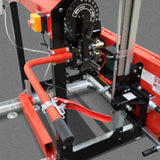MechMaxx 32" Portable Sawmill with 15HP 459cc Engine, 26.5" Board Width, 20' Track Length with Extension and 5 Blades Included, Model SM-32
