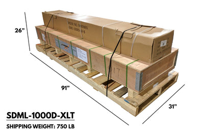Titan SDML-1000D-XLT Extended Length 1,000 lb Motorcycle Lift