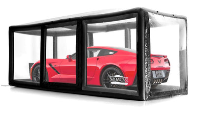 CarCapsule 18 ft ShowCase Indoor Black Cover - CCSH18