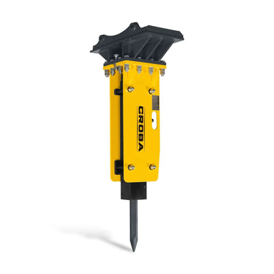 MechMaxx 300 ft-lbs Hydraulic Concrete Breaker Hammer Attachment for Mini Skid Steer