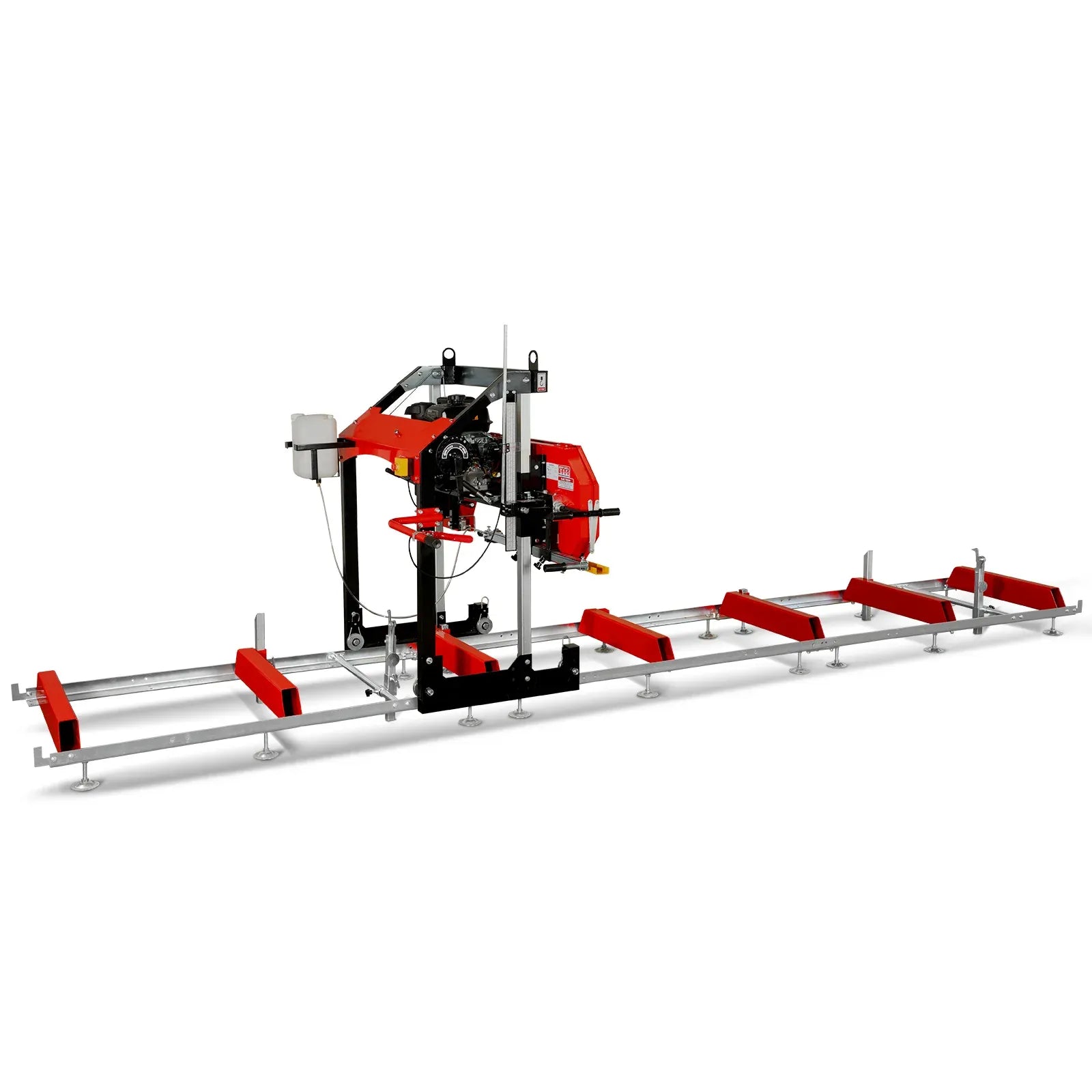 MechMaxx 32" Portable Sawmill with KOHLER CH440 Engine, 20' Track Length with Extension and 5 Blades Included, Model SM-32