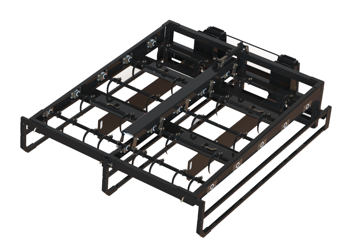 Top Dog Attachments 10-Bale Accumulator for Skid Steers and Tractors, Skid Steer Mount