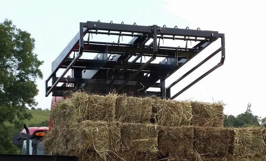 Top Dog Attachments 10-Bale Accumulator for Skid Steers and Tractors, Skid Steer Mount