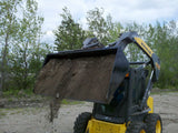 Top Dog Attachments 78" Dirt Bucket for Skid Steers, .655 cu yd Capacity — view 5