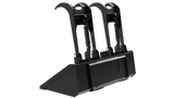Top Dog Attachments 68" Low Profile Dirt Bucket with Grapple for Skid Steers — view 3