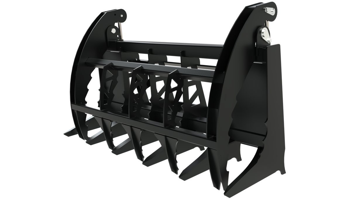 Top Dog Attachments 54" Granite Grapple for Compact Tractors and Skid Steers with John Deere Mounts