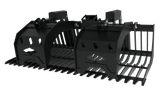 Top Dog Attachments 75" Heavy Duty Brush Bucket with Grapple for Skid Steers