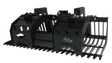 Top Dog Attachments 68" Heavy Duty Brush Bucket with Grapple for Skid Steers