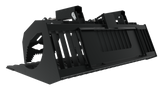 Top Dog Attachments 75" Heavy Duty Brush Bucket with Grapple for Skid Steers