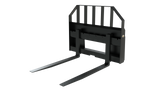 Top Dog Attachments HD Pallet Forks for Skid Steers, 4,400 lb Capacity with Hardox Slider Bar
