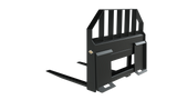 Top Dog Attachments HD Pallet Forks for Skid Steers, 4,400 lb Capacity with Hardox Slider Bar