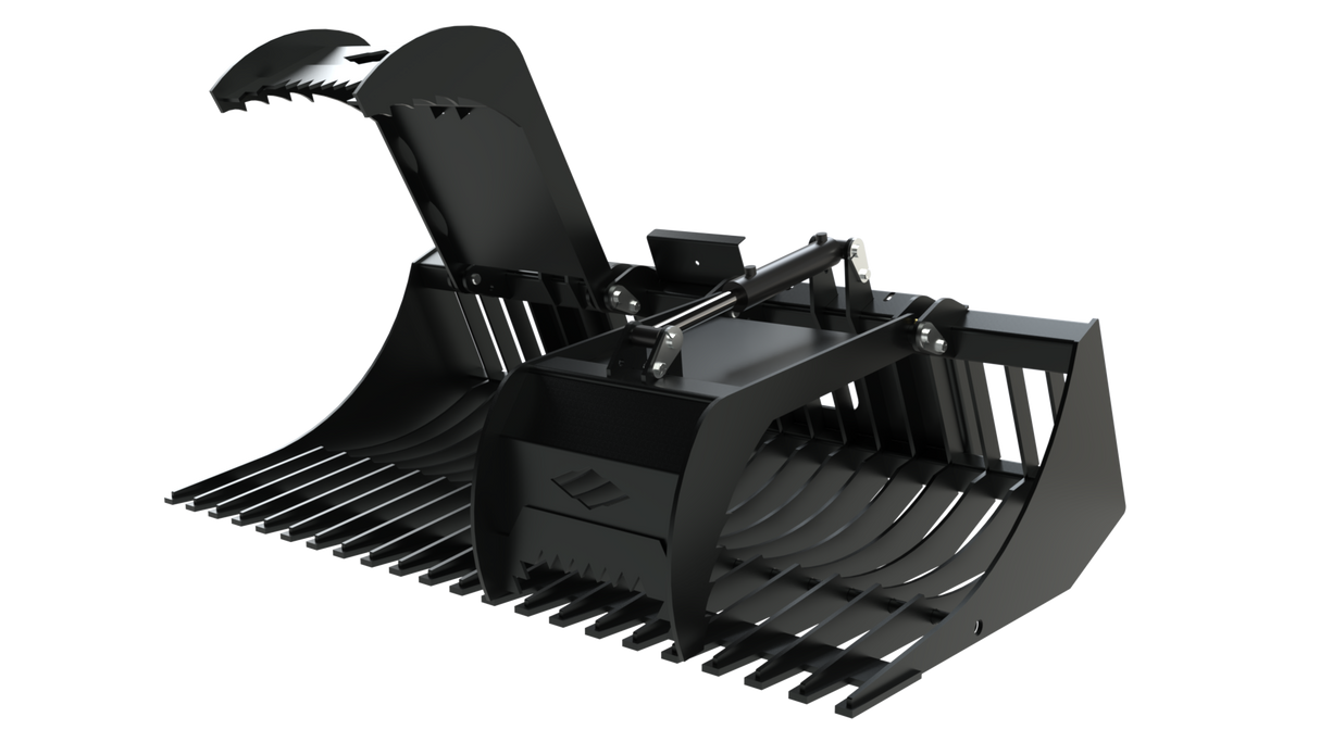 Top Dog Attachments 72 Inch Utility Grapple for Skid Steers and Tractors