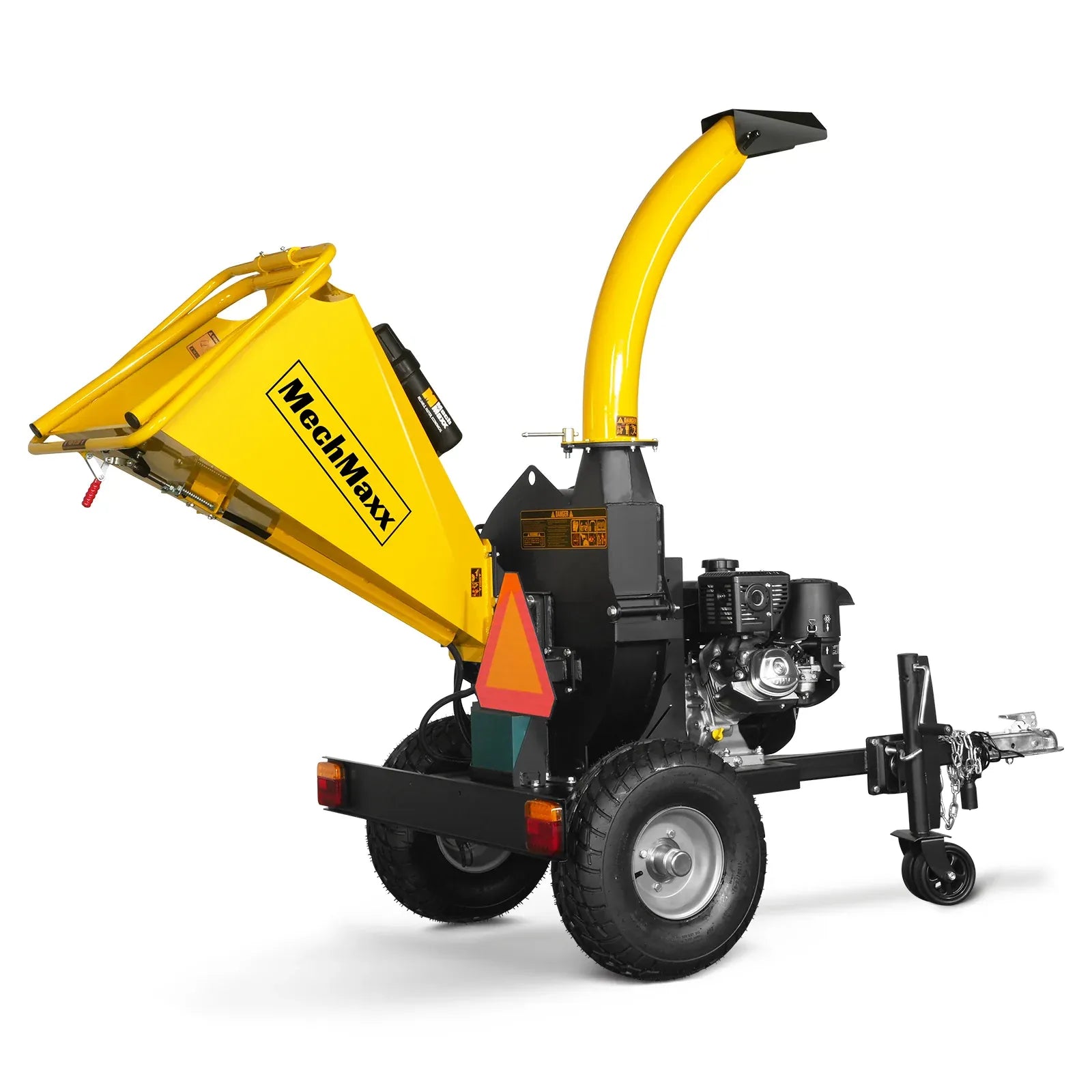 MechMaxx 5" 14HP 429cc KOHLER Disc Wood Chipper with Taillight, Model P4205