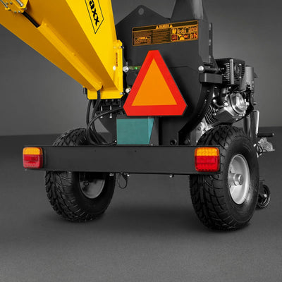 MechMaxx 5" 14HP 429cc KOHLER Disc Wood Chipper with Taillight, Model P4205