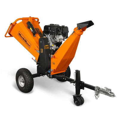MechMaxx 6" 15HP 459cc ZONSEN E-Start Drum Wood Chipper, Model P4206