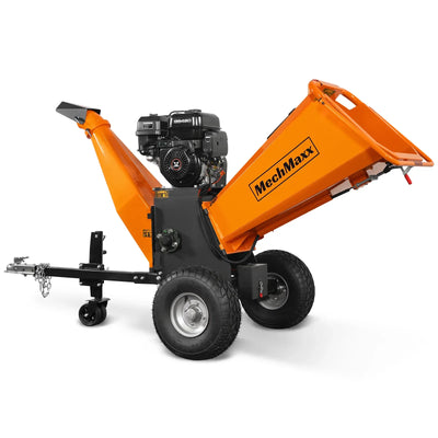 MechMaxx 6" 15HP 459cc ZONSEN E-Start Drum Wood Chipper, Model P4206