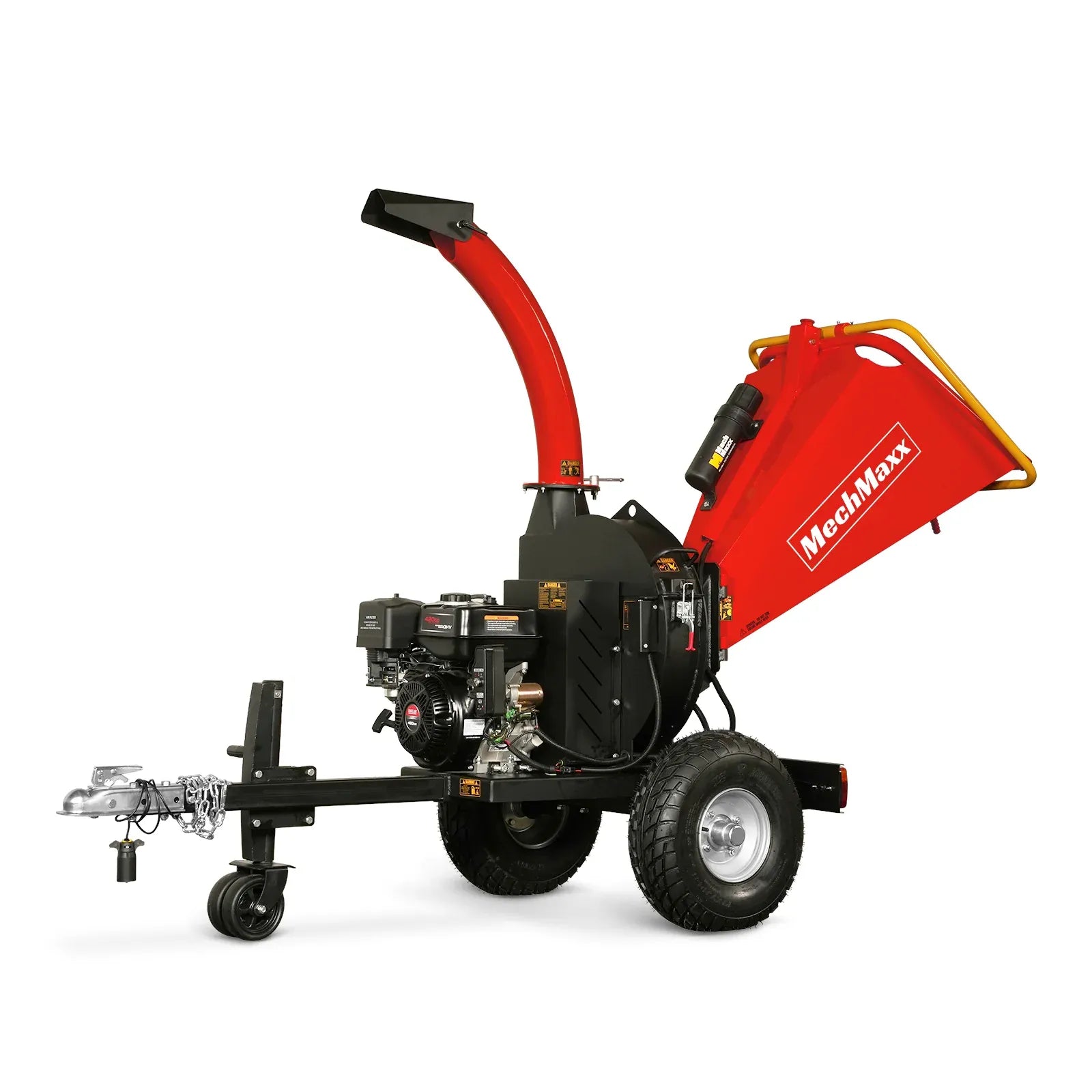 MechMaxx 5" 15HP 420cc DUCAR E-Start Disc Wood Chipper with Taillight, Model P4205