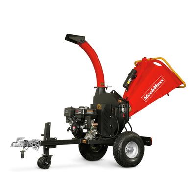 MechMaxx 5" 15HP 420cc DUCAR E-Start Disc Wood Chipper with Taillight, Model P4205