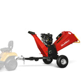 MechMaxx 6" 14HP 408cc VANGUARD E-Start Drum Wood Chipper, Model P4206
