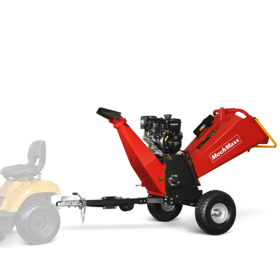 MechMaxx 6" 14HP 408cc VANGUARD E-Start Drum Wood Chipper, Model P4206