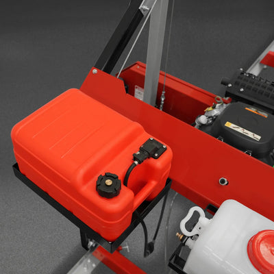 MechMaxx 36" MAX Portable Sawmill with 25HP 750cc ZONSEN V-Twin Engine, 35" Board Width, 20' Track Length with 10 Blades Included, Model SM-36MAX